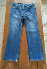 Vtg Levis 517 Bootcut Mens 38 X 32 Black Tab Blue Western Jeans Y2K 2001