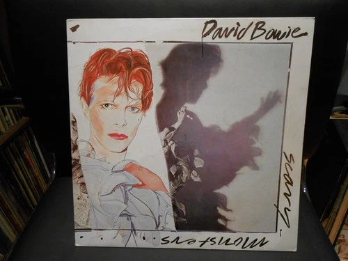 DAVID BOWIE - SCARY MONSTERS - UK - 1st PRESS - NM- COMPLETE