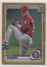 2020 Bowman Chrome Prospects Gold Refractor 30/50 Mason Denaburg #BCP-24 fm0