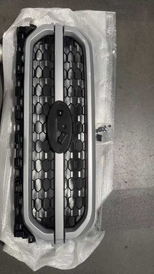 Platinum Grille For Ford F-150 F150 21-23 Ingot Silver Front Upper Bumper Grille