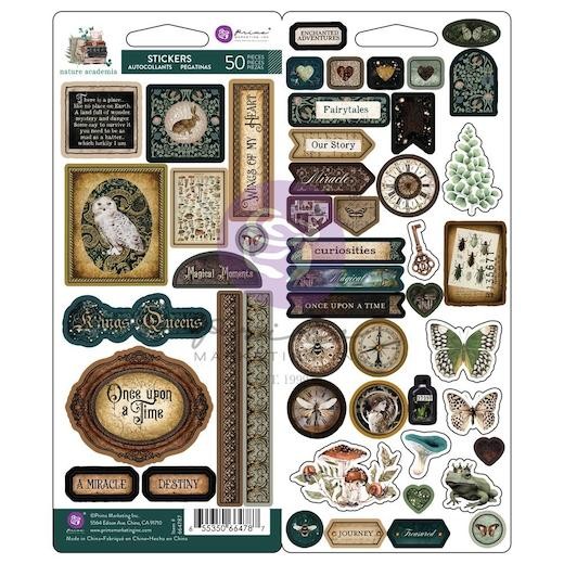 Prima Marketing Nature Academia Stickers 50pcs