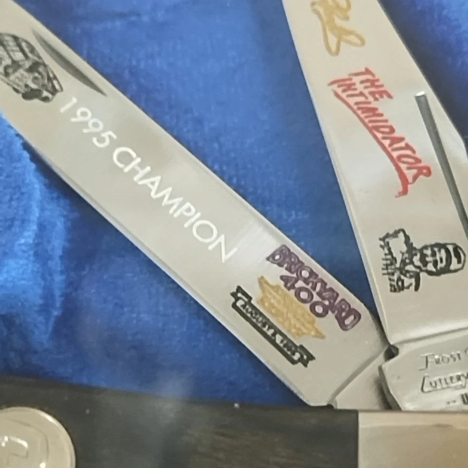 Frost Cutlery Dale Earnhardt BrickYard 400 Winner Limited Edition Knife #094/400 - Image 3 of 4