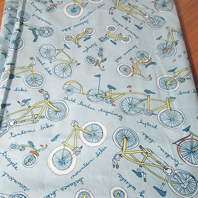 2 Yds ''Cycles Of Life'' Cotton Quilt Fabric--Kristen Berger Kite Flying Society