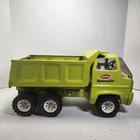 TONKA 1970s Lime Green Hydraulic Dump Truck