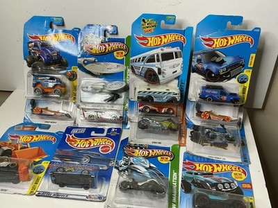 Hot Wheels Diecast Car Lot 1:64 Carded School Bus Honda Monkey Max Steel Set