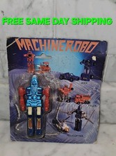 1980s Bandai Machine Robo KO GoBots Cop-Tur Helicopter Transformer Toy On Card