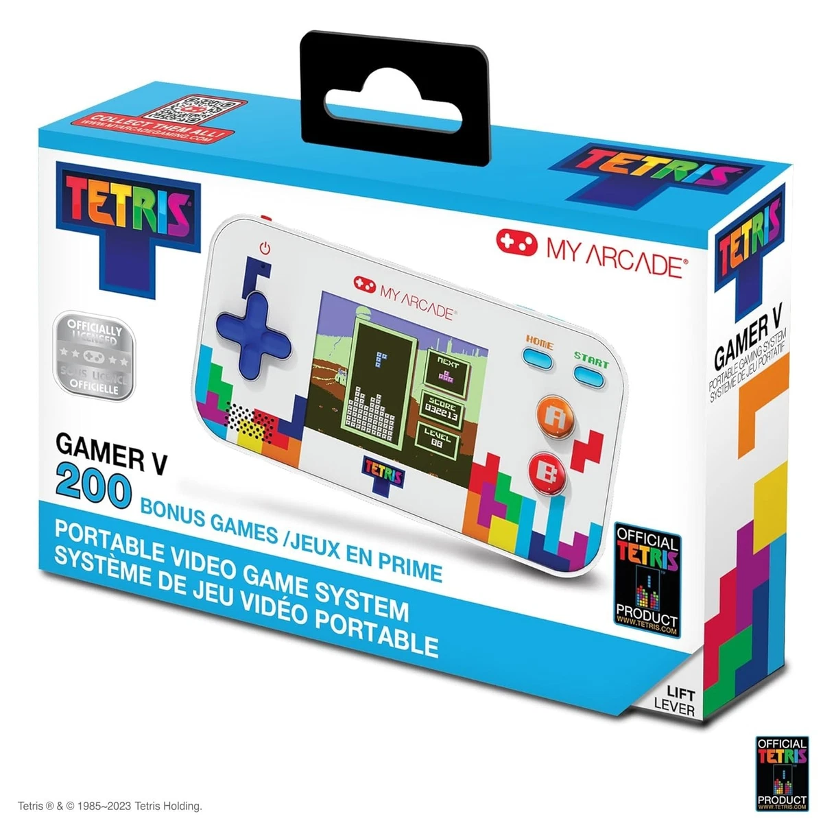 Unbranded Handheld Electronic Game Tetris Electronic Games for