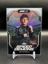 2025 Topps Chrome Formula 1 - Kimi Antonelli #SD-1 Speed Demons Base RC - F1