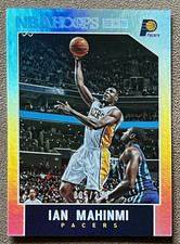 2015-16 Panini NBA Hoops Silver #181 Ian Mahinmi /299 Indiana Pacers Numbered SP