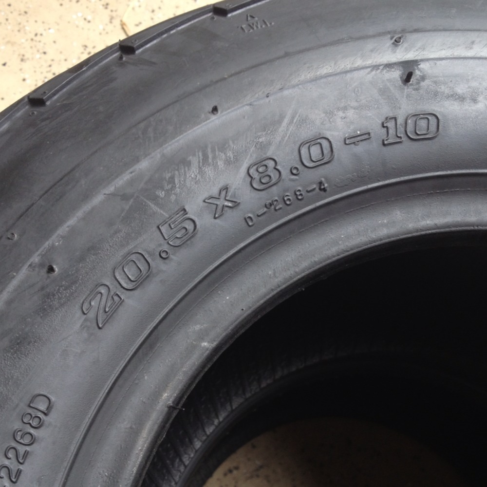 TWO 20.5x8.010 Pontoon Boat Camper Trailer Tire 10ply TWO TIRES 20.5x8