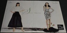 2008 Print Ad Sexy Long Legs Heels Art Dolce & Gabbana Saks Fifth Avenue Dress