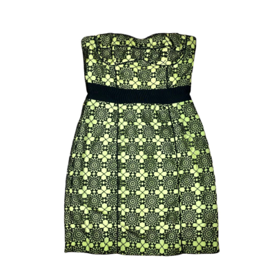 $325 Cynthia Steffe Britney Black/Yellow Crochet Lace Strapless Dress Size: 4 | eBay $325 Cynthia Steffe Britney Black/Yellow Crochet Lace Strapless Dress Size: 4 | eBay
