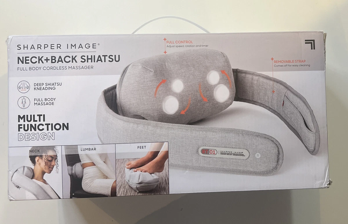 Sharper Image Multi Function Shiatsu Full Body Massager