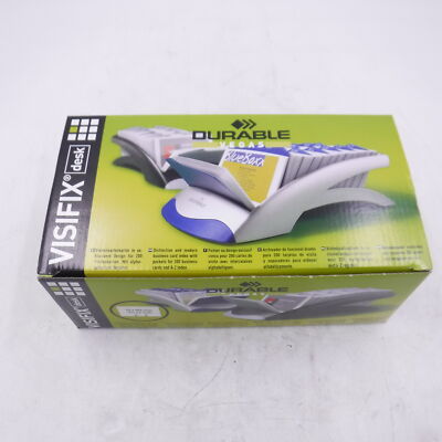Durable Visifix Desk 2 3/4'' X 4 Business Address Phone Card Index Flip File 2413