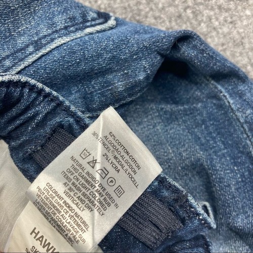DL1961 Jeans Kid's Size 3 Hawke Skinny junior medium wash 16" Waist - Picture 8 of 9