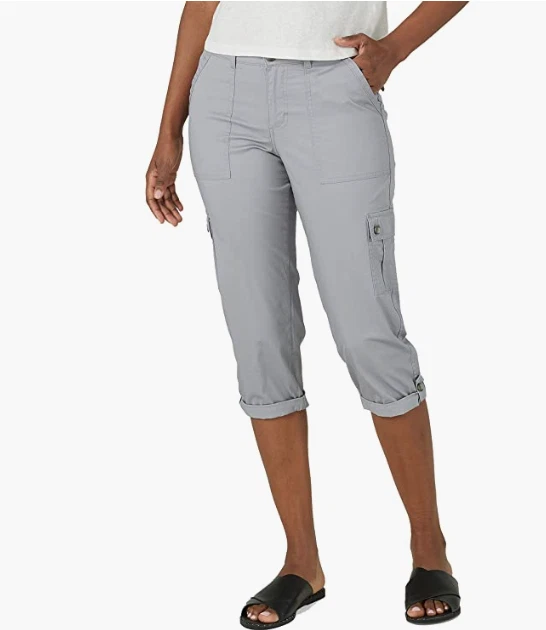 Relaxed Fit Capris