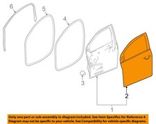 GM OEM 16-22 Spark Front Door Door Components-Outer Panel 42341608