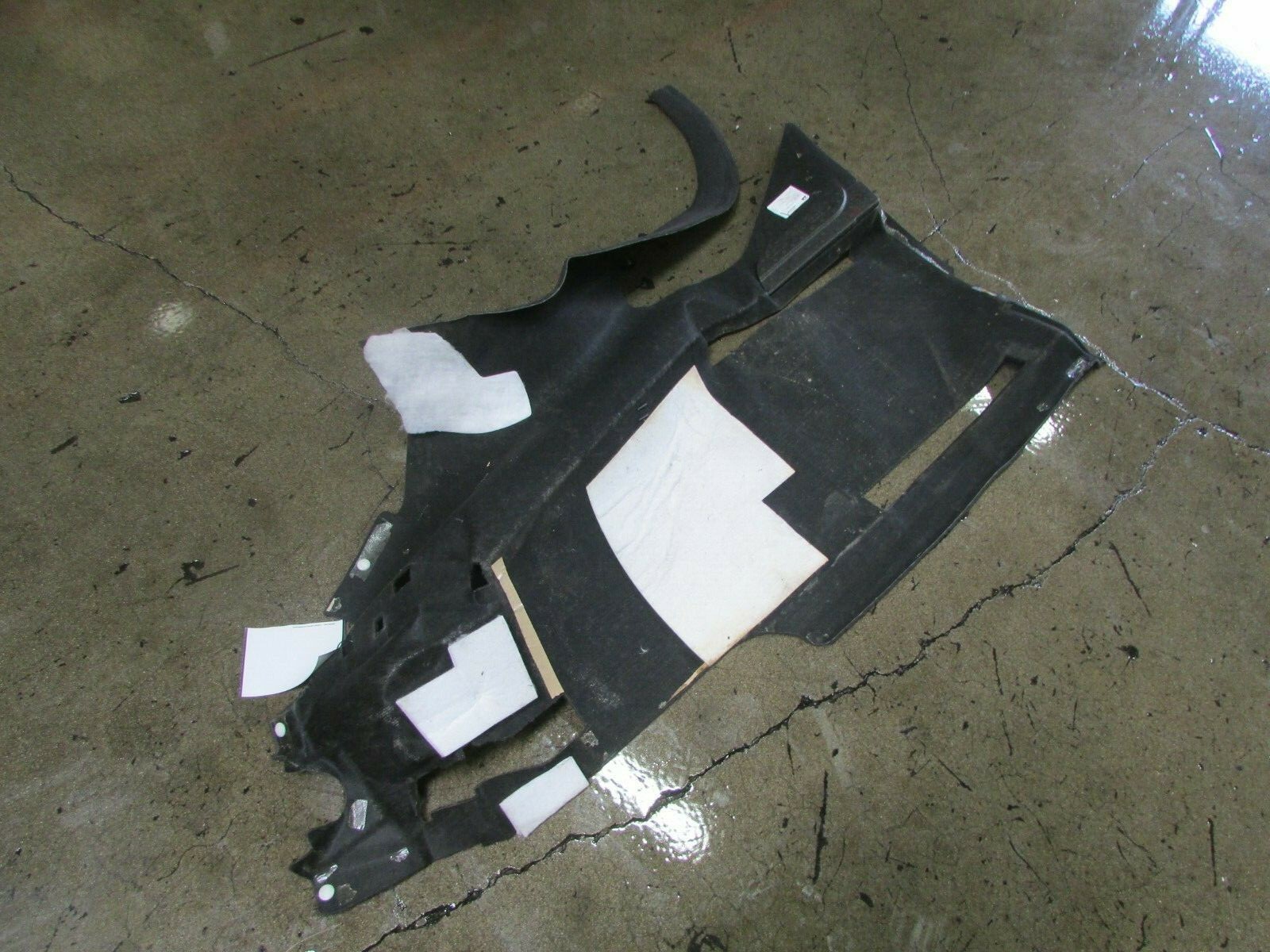Mclaren 720, LH, Left Main Carpet, Black, Used, P/N 14NA244CP