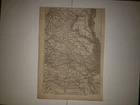 Virginia Road to Richmond Petersburg Alexandria Falls Church 1862 Civil War Map