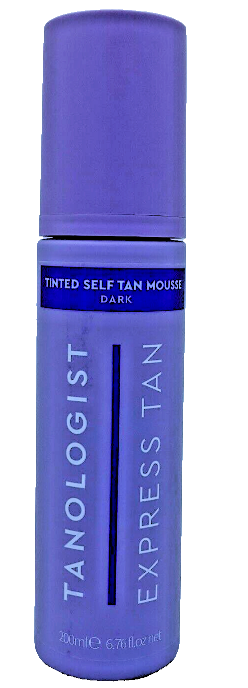 Tanologist Tinted Self-Tanning Mousse Dark Express Tan 200ml A15