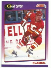 GARY SUTER 1991-92 SCORE CARD NM-MT+ CONDITION