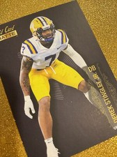 2022 WILD CARD MATTE DEREK STINGLEY JR ROOKIE BASE #MB-32 LSU TEXANS CSTR RARE 3. rookie card picture