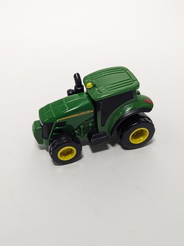 JOHN DEERE TOMY GREEN & YELLOW TRACTOR EX2 5AZ UK FO517YL01 - Picture 1 of 2