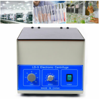 Electric Benchtop Centrifuge Dental Laboratory Centrifugal Machine 8*50ml LD-5