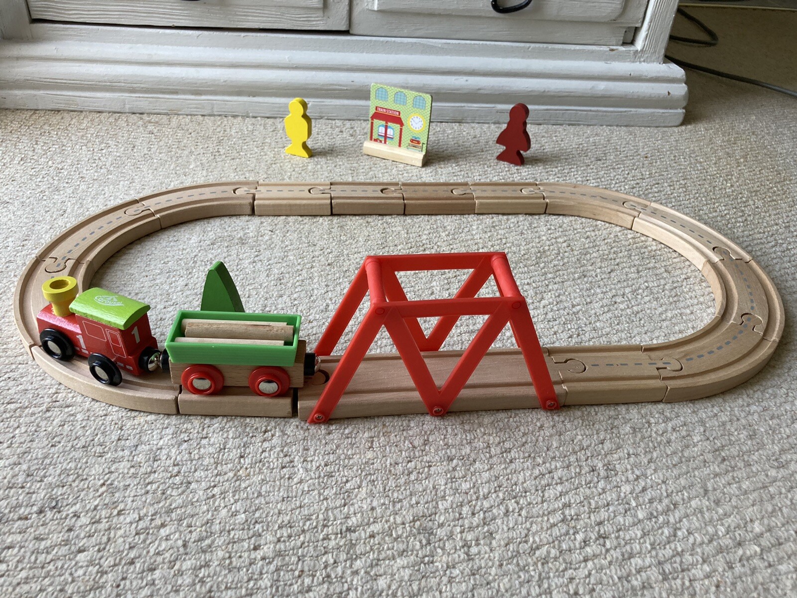 carousel train set tesco