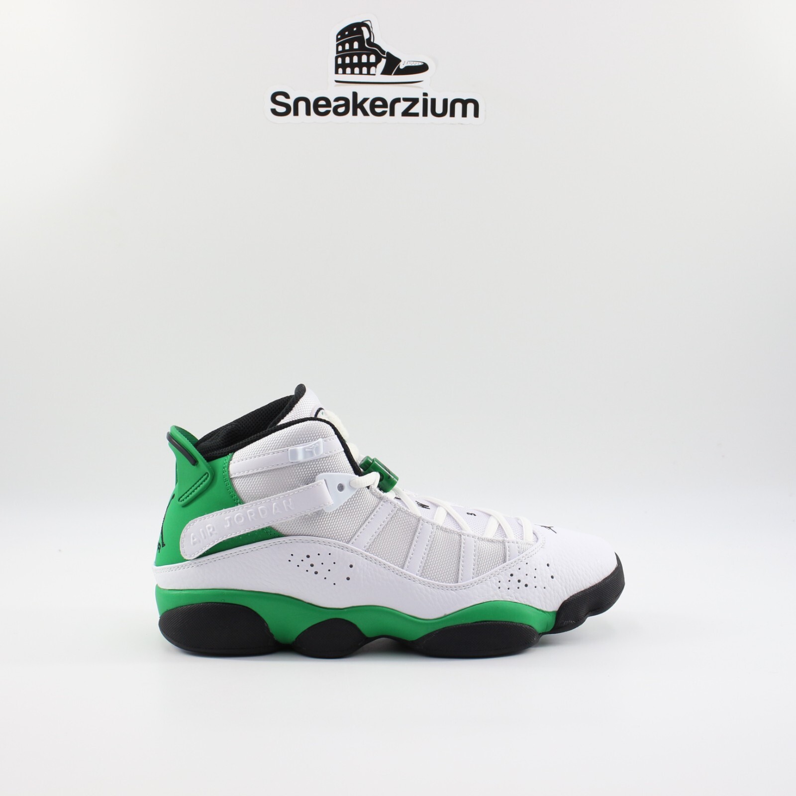 Nike Air Jordan 6 Rings Lucky Green White 322992-131 Мужские Новые