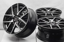 18 Black Wheels Rims Fit Nissan Altima Maxima Honda Civic Accord Lexus Is300