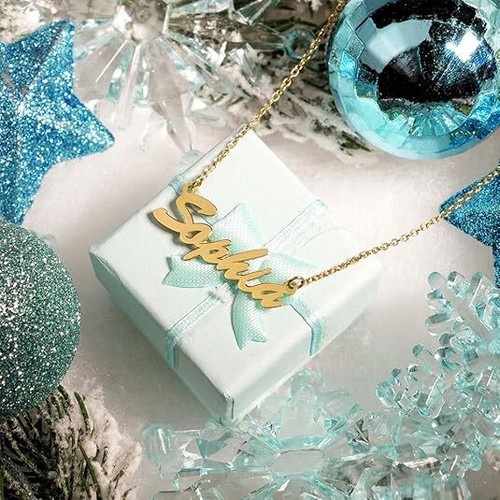 PicturesOnGold Personalized Name Necklace For Women Custom with any Name or Word - 第 25/30 張圖片