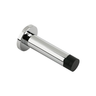 Door Stop Projection Cylinder Polished Chrome 70mm Zab07cp for 