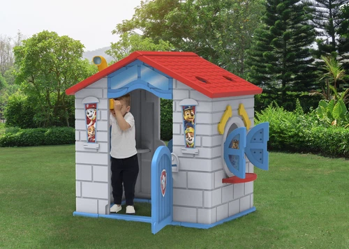 Nick Jr Kid Playhouse Plastic Indoor Outdoor Girl Boy Cottage Cabin Pretend Play