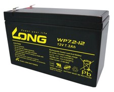 Batterie Akku Gel Blei Wartungsfrei 12V 7,2Ah Rasenm&auml;her Aufsitzm&auml;her Wolf