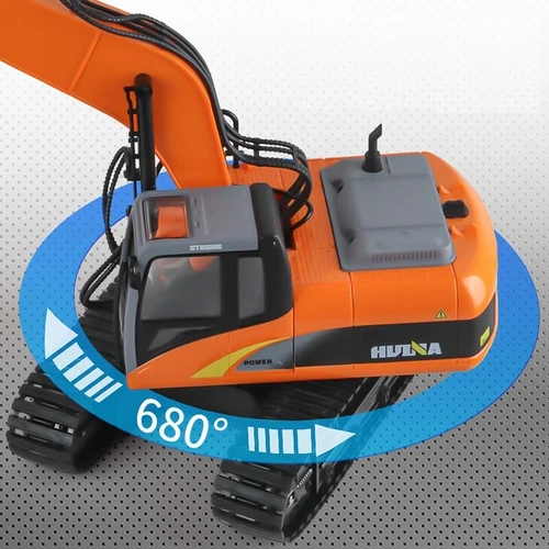 Huina RC Digger 1/14 Scale Remote Controlled Excavator with Longer Extended Arm - Picture 12 of 22