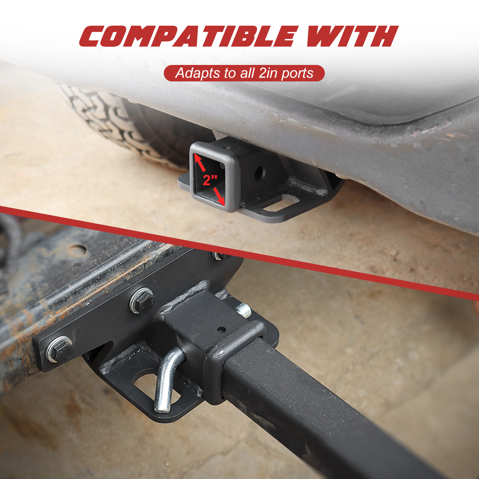 600 LBS Heavy Duty Motorcycle Carrier Dirt Bike Rack Hitch Mount Hauler w/ Ramp