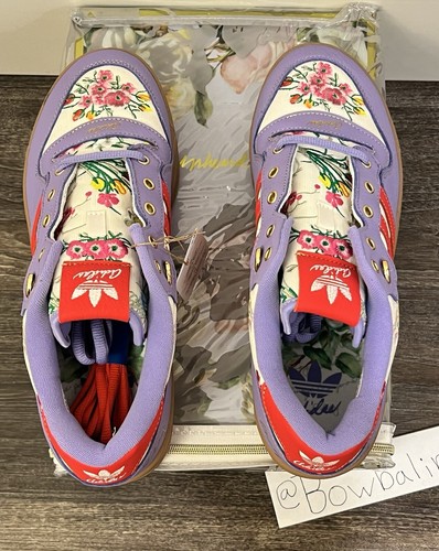 Adidas Rivalry Low x Unheardof Oma Couch - lila Spezialbox Größe 11,5M DS - Bild 6 von 8