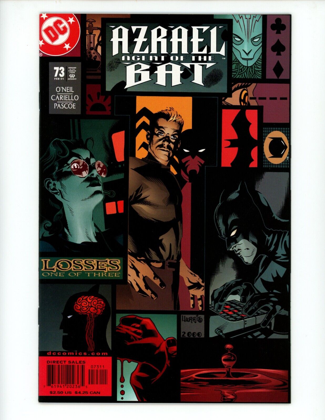 Azrael Agent of Bat #73 Comic Book 2001 NM- Dennis ONeil Tony Harris DC