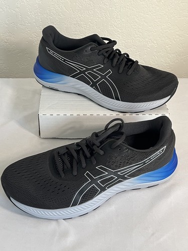 ASICS GEL-EXCITE 8 SAMPLE NEW 1011B036 Men’s Sz 9 Running Shoes Black Blue Gray