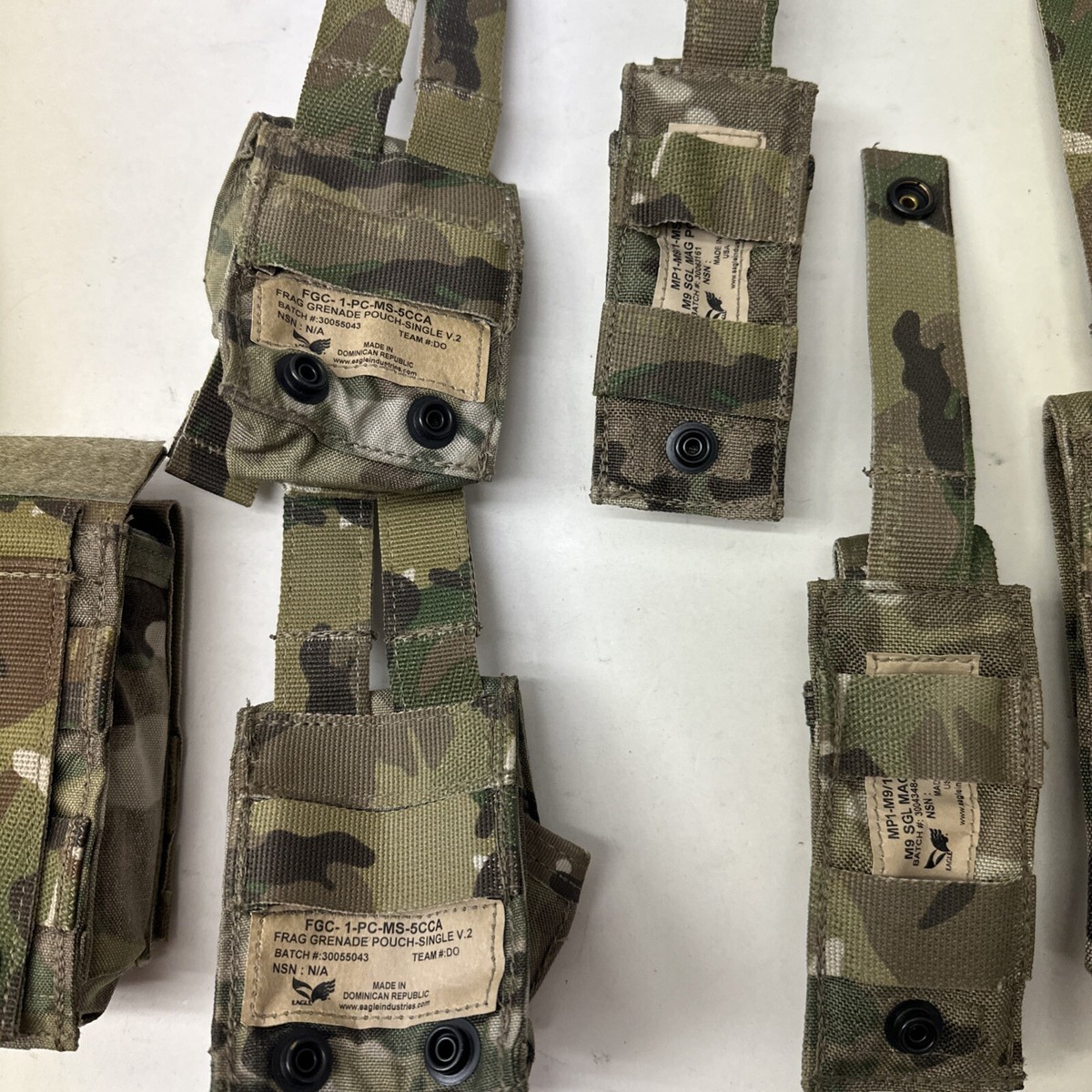 Eagle Industries Crye Multicam SOFLCS Pouch Lot #2 Dual FB Rifle
