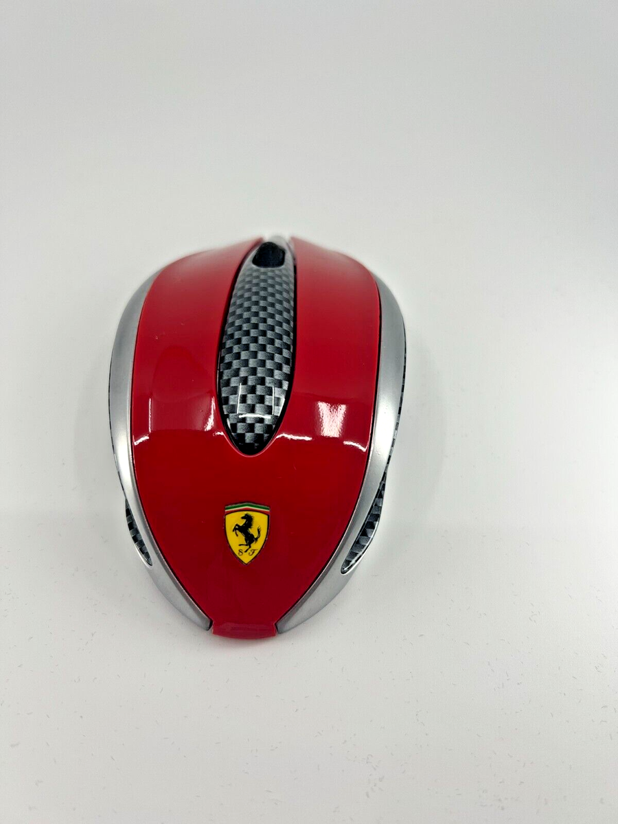 Ferrari Original 2.4G Wireless PC Mouse Red Color Rare From