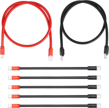Golf Cart Heavy Duty Battery Cable 7 PCS Set 4 Gauge for 1994-Up Club Car DS  P