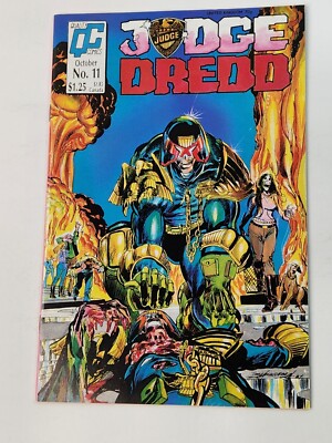 Judge Dredd 11 Quality Comics Copper Age 1988
