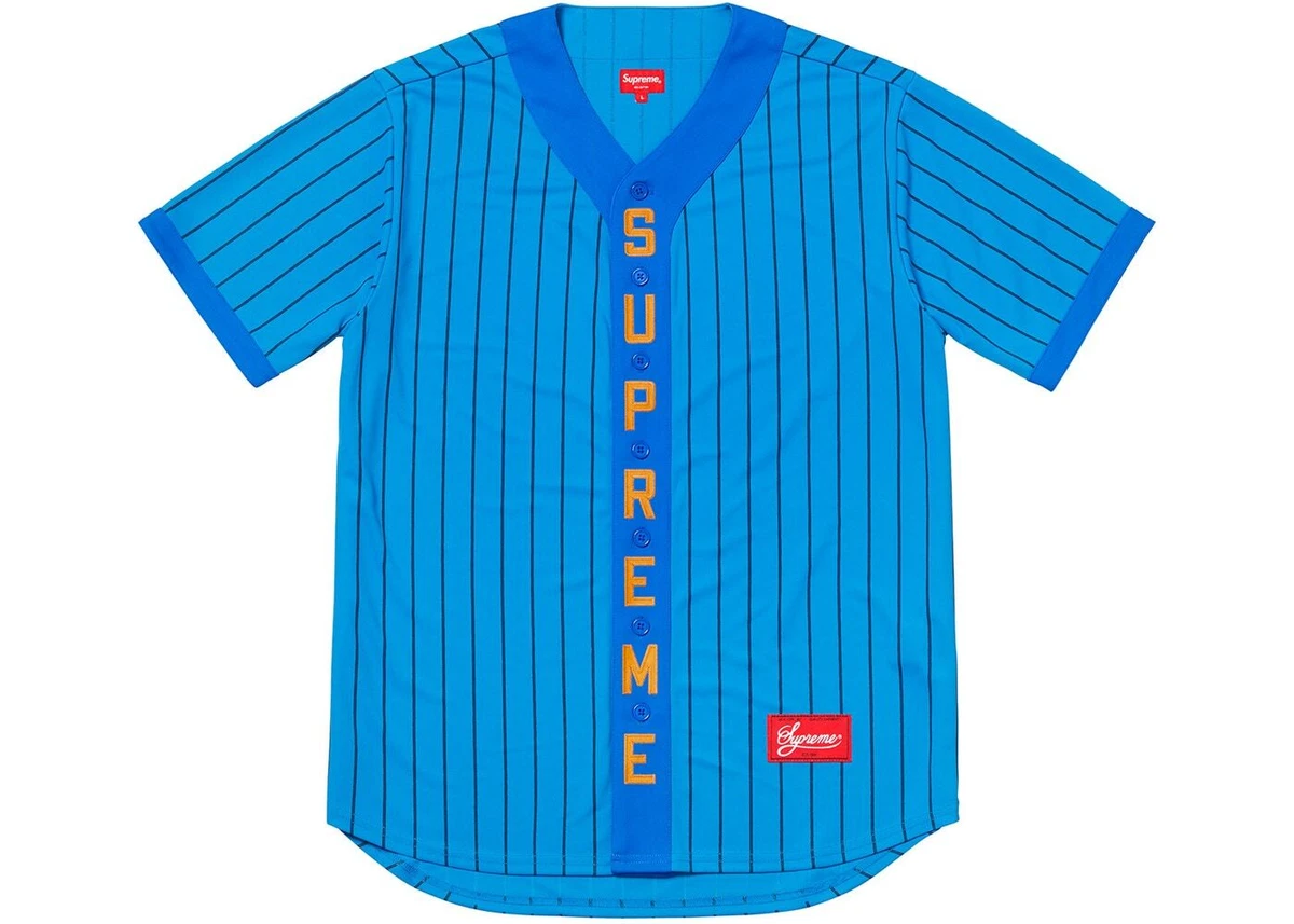 Supreme Vertical Logo Baseball Jersey