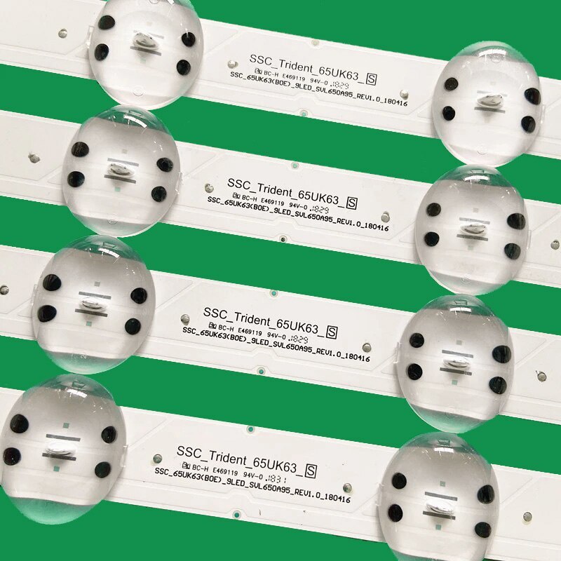Kit De Repuesto De Tiras LED Para TV LG (12 Unidades): Solución Original Para 65UJ6300, 65UK6100 Y Más