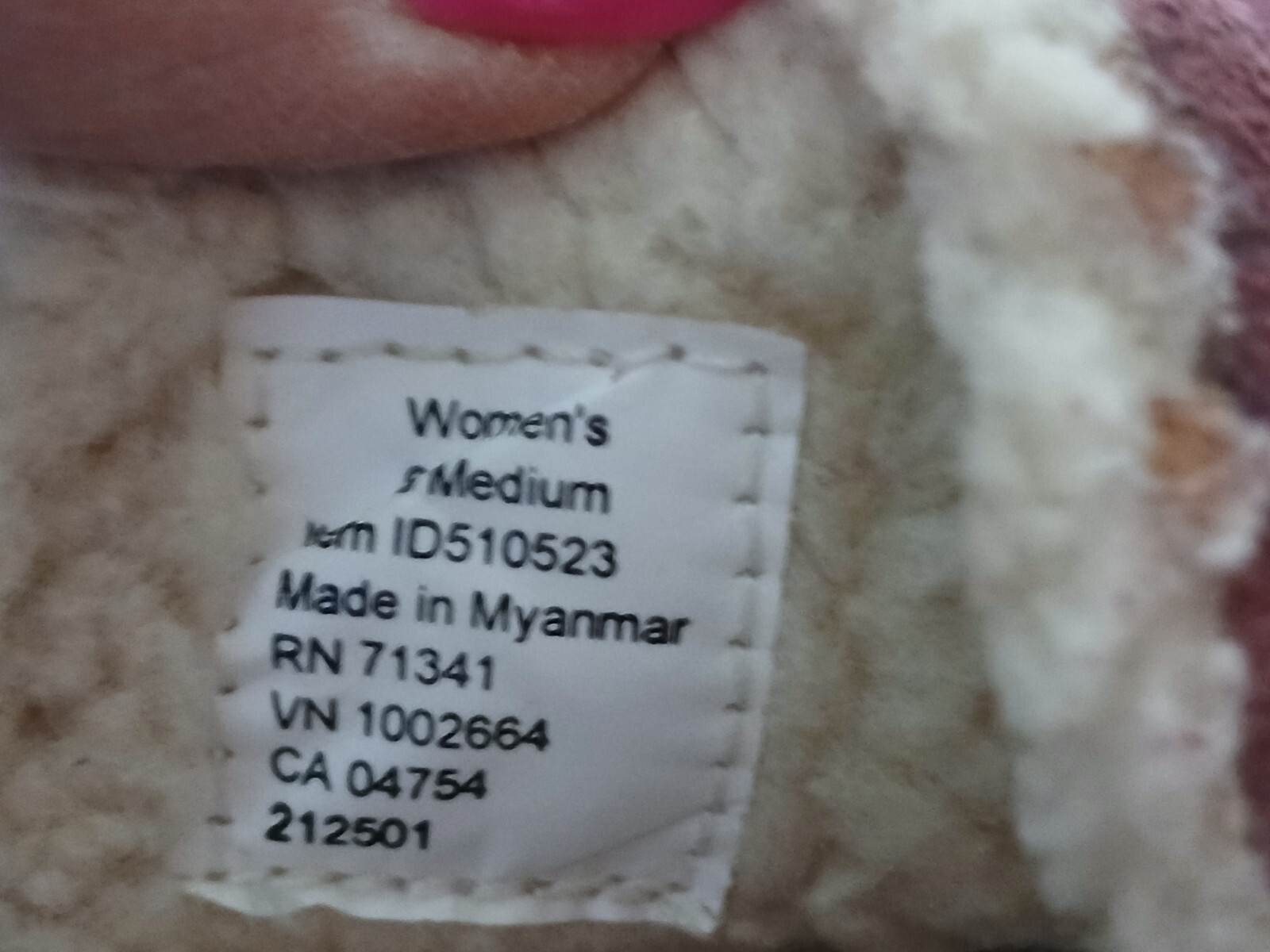 SAOLA Pantofole L.L.Bean Moc #510523 scamosciate lampone donna suola in gomma 9M