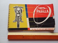 Parilla catalogo generale produzione moto 1958 depliant originale italiano