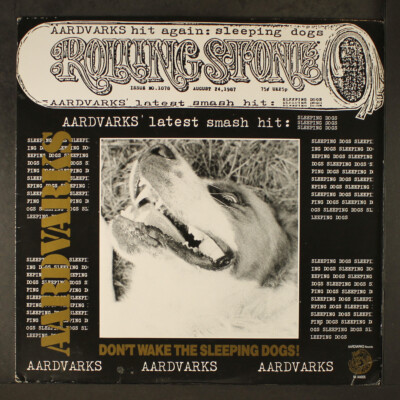 AARDVARKS: don't wake the sleeping dogs! AARDVARKS 12'' LP 33 RPM Austria