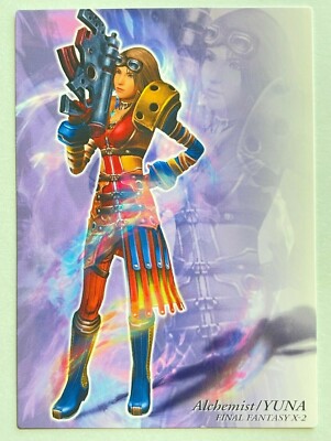 Alchemist / Yuna Final Fantasy X-2 Art Museum Trading Card #604